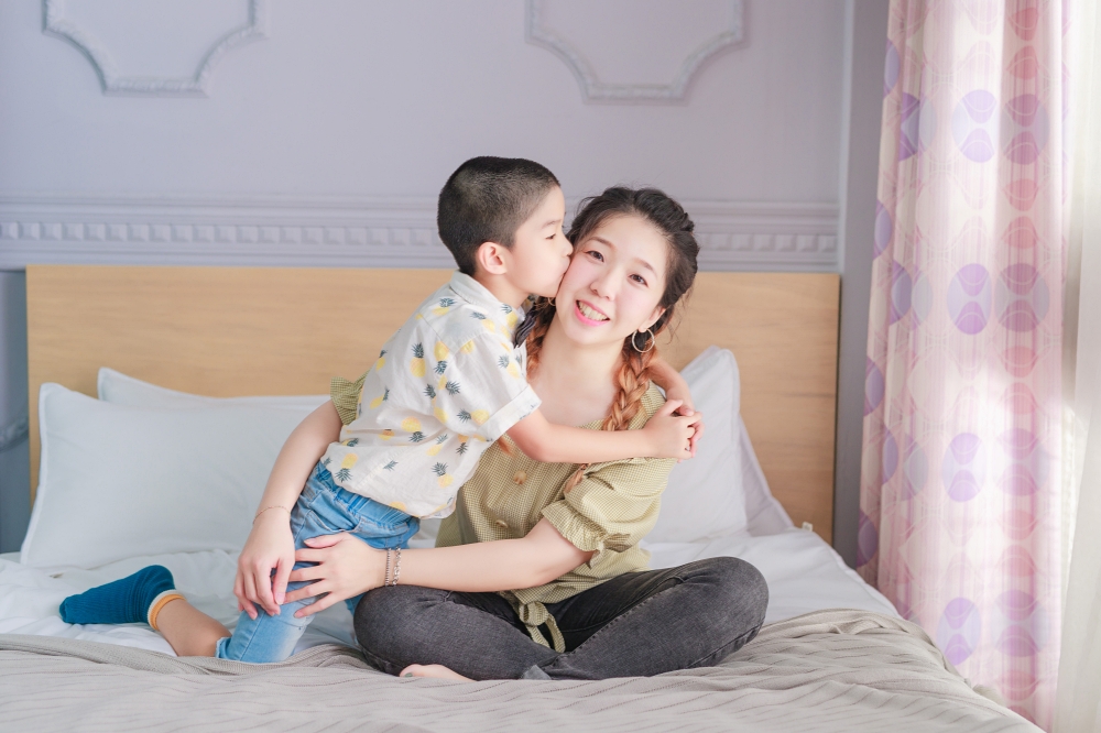 阿立棚內親子寫真