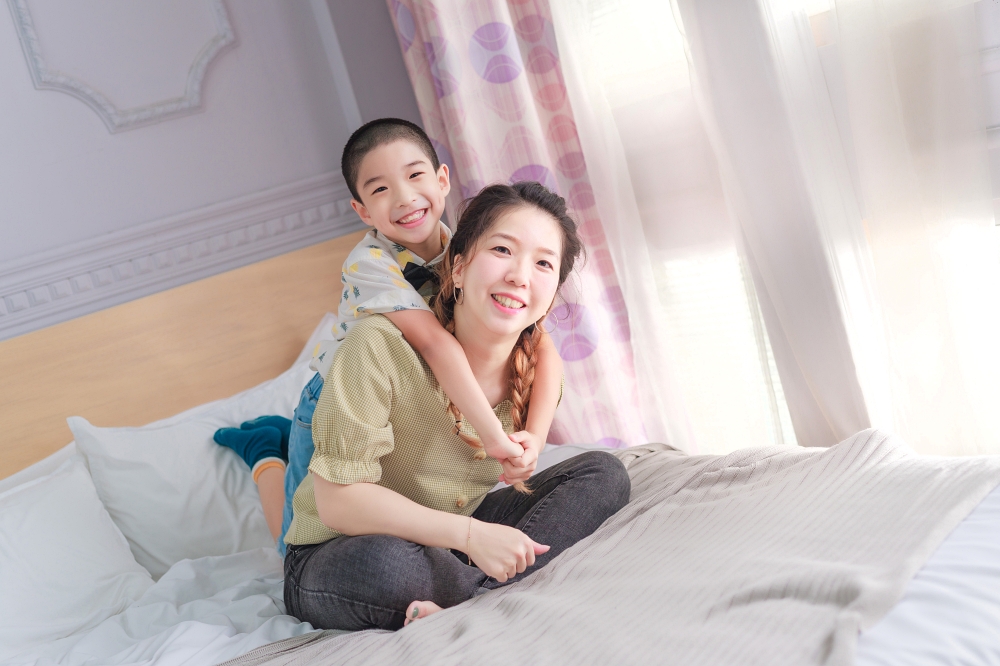 阿立棚內親子寫真